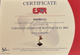 Remedica - Blog, The European Award for Best Practices 2022